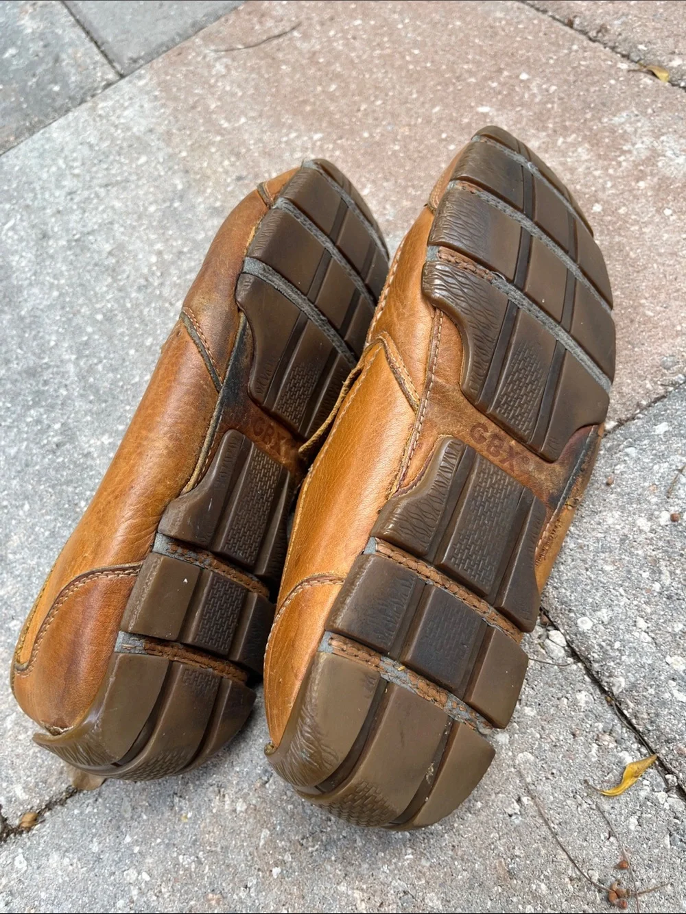 GBX Leather Slip-On Loafers and Sandals Combo